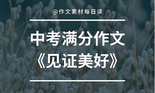 见证作文立意800字_见证作文立意800字高中